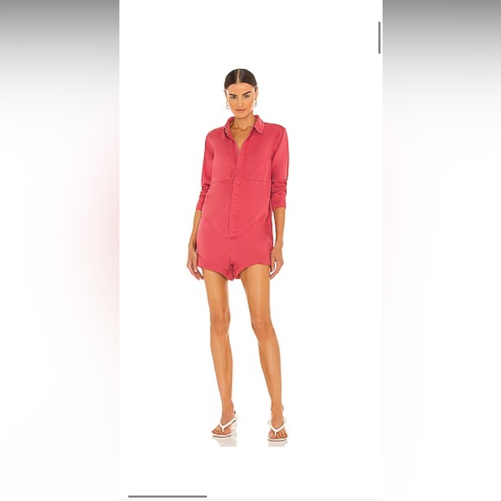NWT: One Teaspoon Prophesy Jumpsuit in Red Envy, Size M